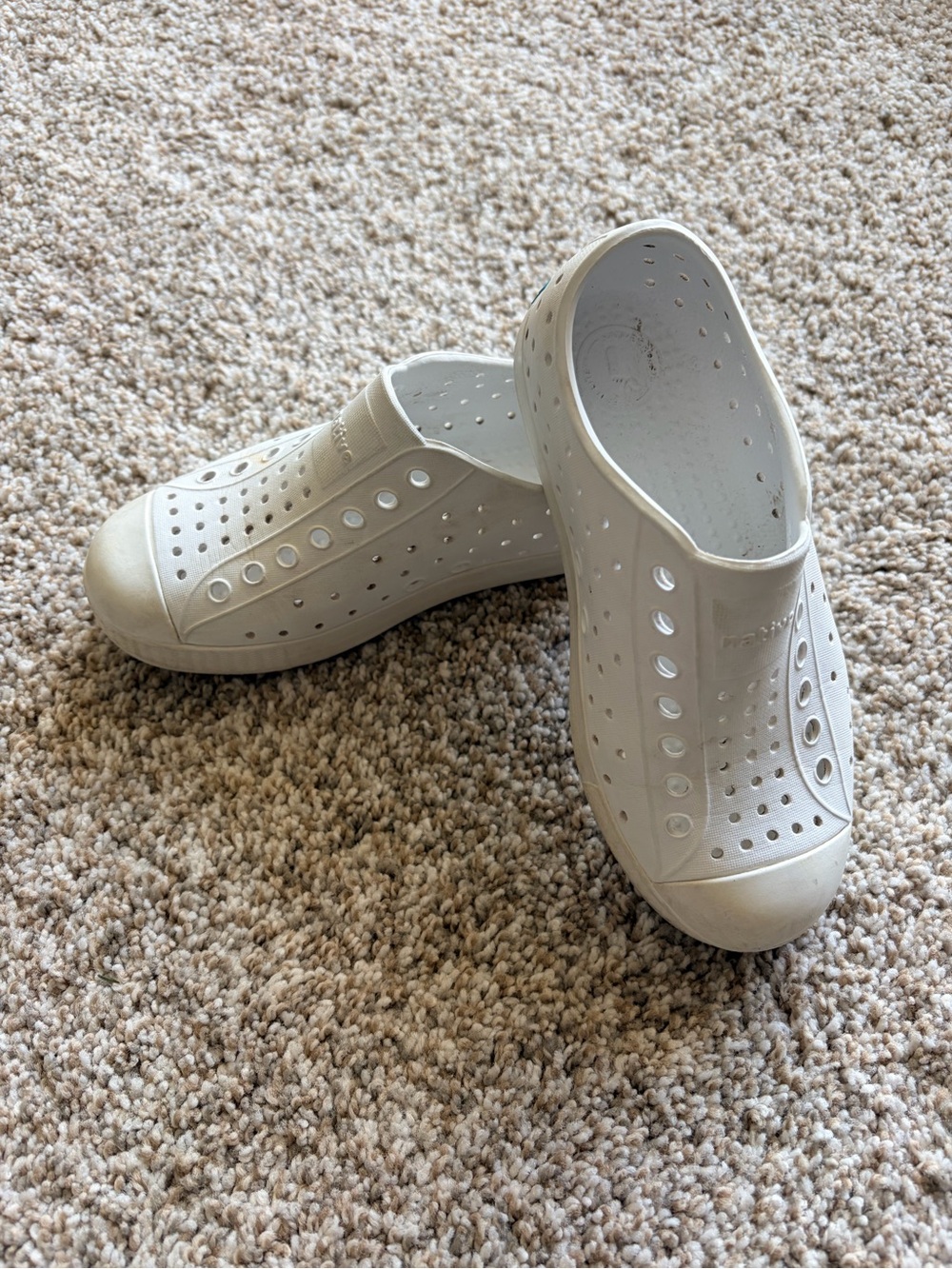 White Native Shoes